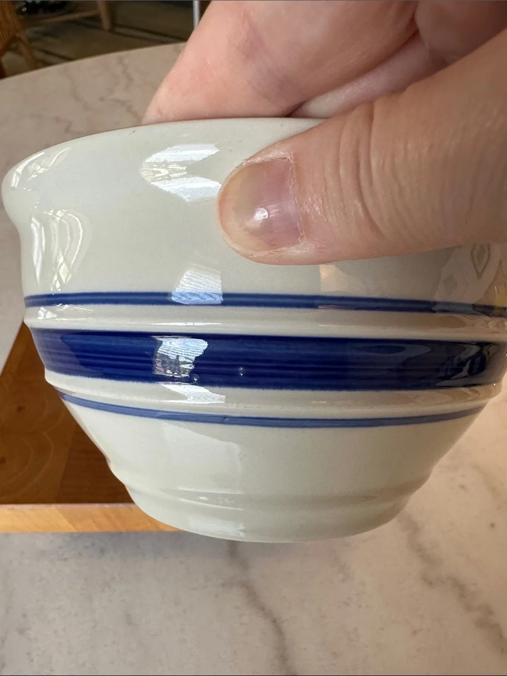 Country Crock cereal bowl